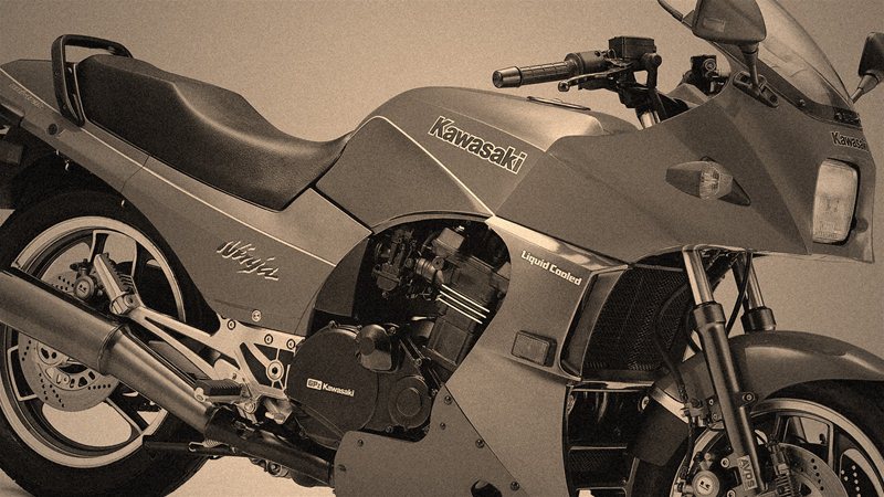 Мотоцикл Kawasaki GPZ900R в фильме «Лучший стрелок» / «Top Gun» (1986)