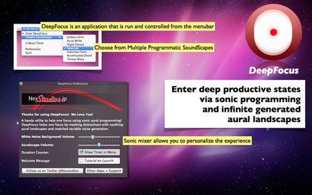 DeepFocus 2.0 Mac OSX