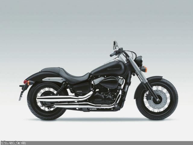 Новые цвета мотоциклов Honda VT750C и VT750C Shadow 2012