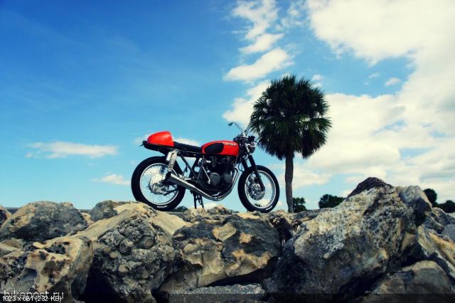 Мотоцикл Honda CB550 Super Sport 1976 от Steel Bent Customs