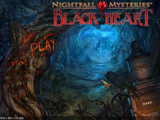 Nightfall Mysteries Black Heart Collectors Edition v1.0.0.0-TE