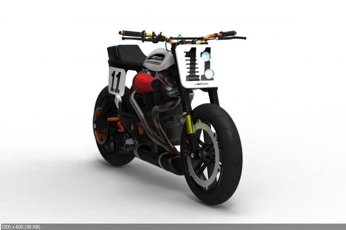 Мотоцикл Bottpower BOTT XR-1 - развитие прототипа