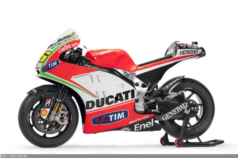 Гоночный мотоцикл Ducati Desmosedici GP12 2012
