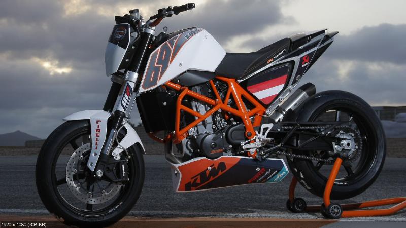 Мотоцикл KTM 690 Duke Track 2012