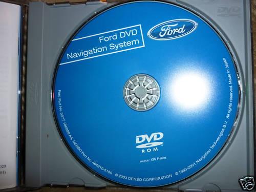 Ford dvd navigation system denso 2011