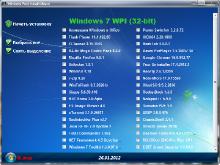 WPI for Windows 7 v.29.01.2012 (2012/Rus)